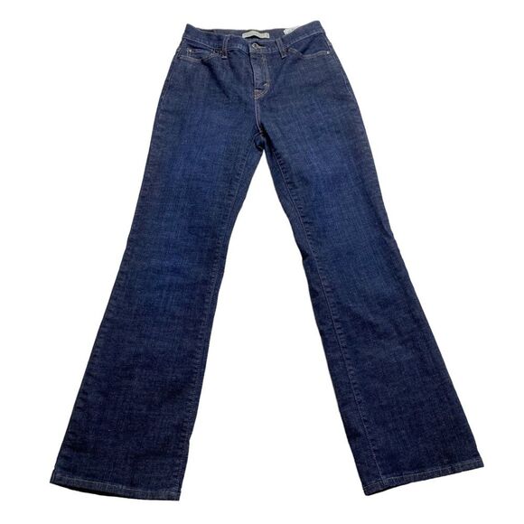 Levi’s Perfectly Slimming Boot Cut 512 Jeans Blue Sz 8 - Picture 2 of 13